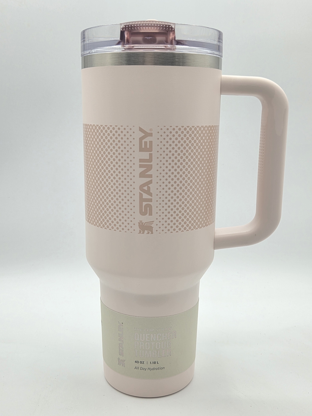 Stanley The Quencher ProTour Flip Straw Tumbler | 40 OZ - Rose Quartz Fade